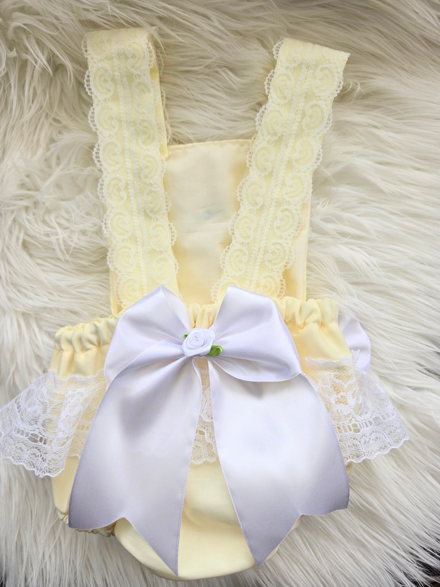 Bella Rose Lemon Romper