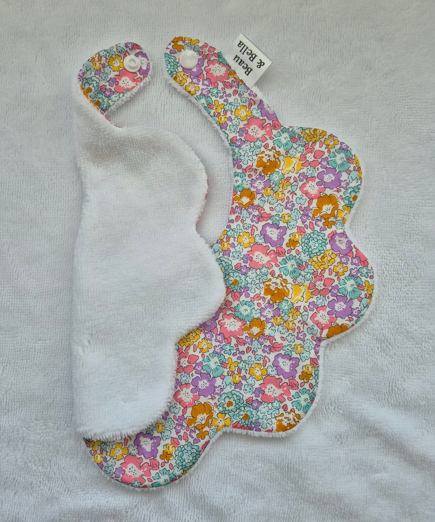 Liberty Michelle Pink floral Bib