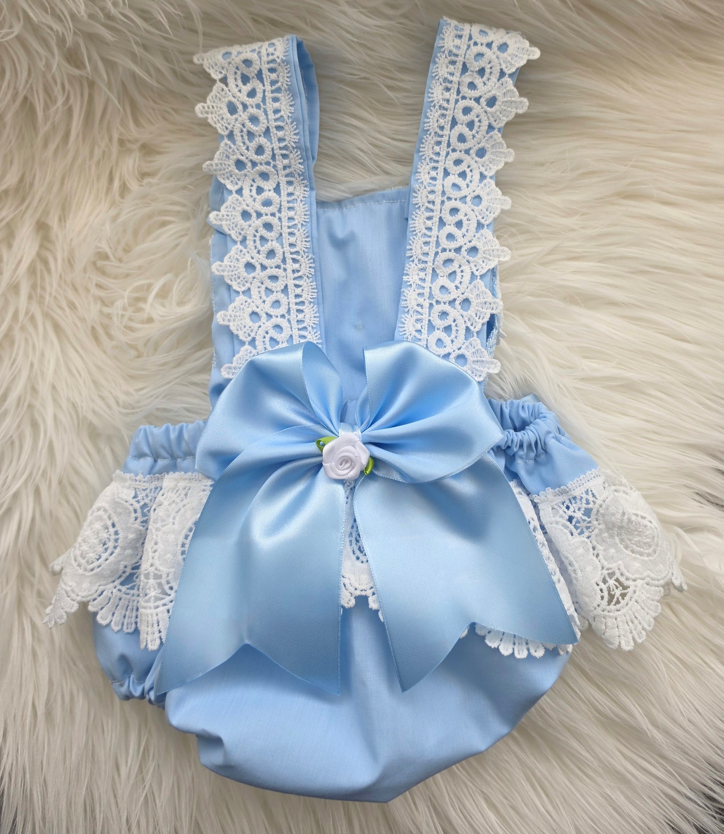 Bella Rose Crushed Velvet romper