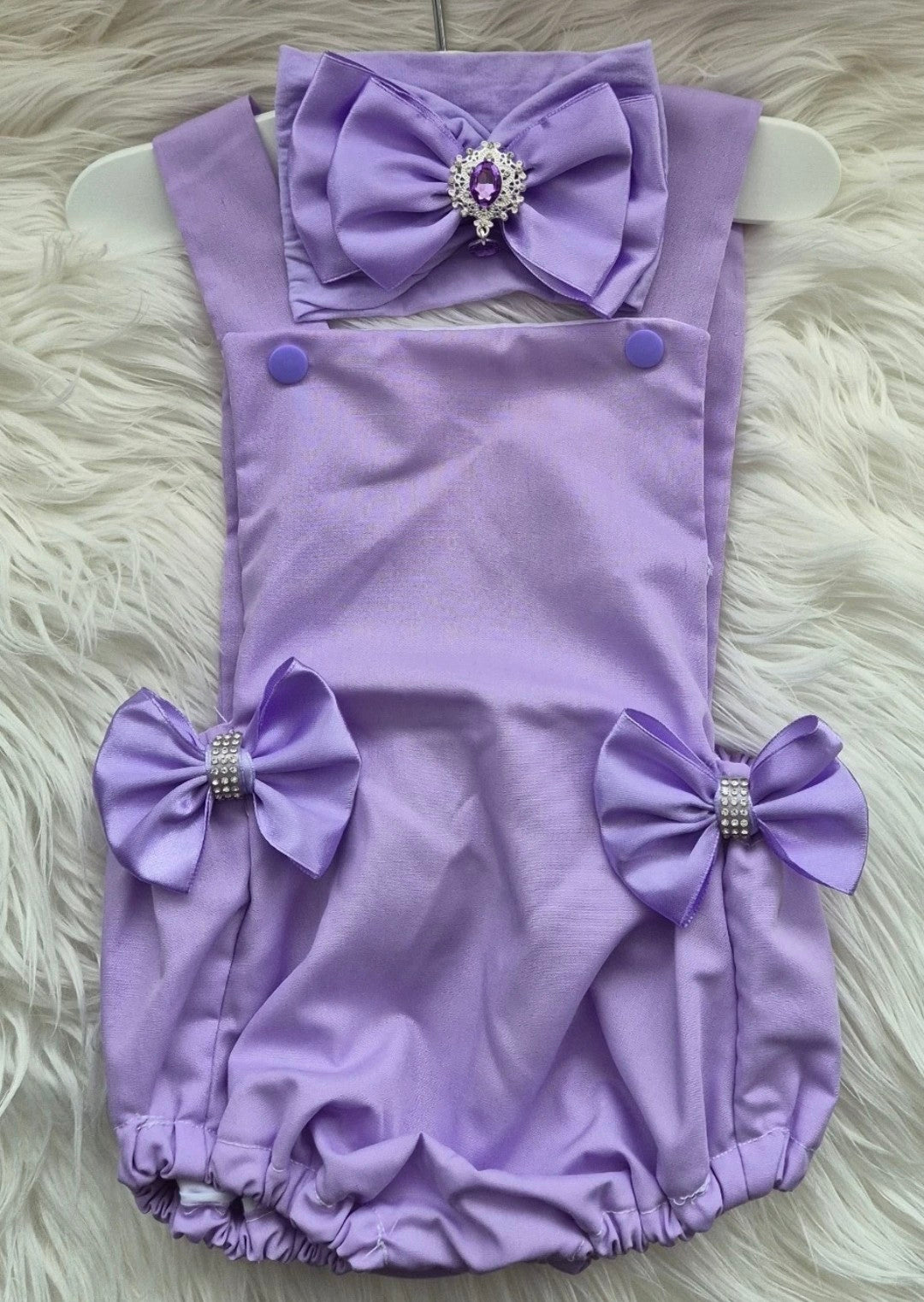 Romper suit and headband set