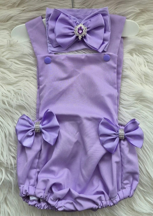 Romper suit and headband set