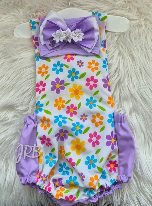 Romper suit and Headband set
