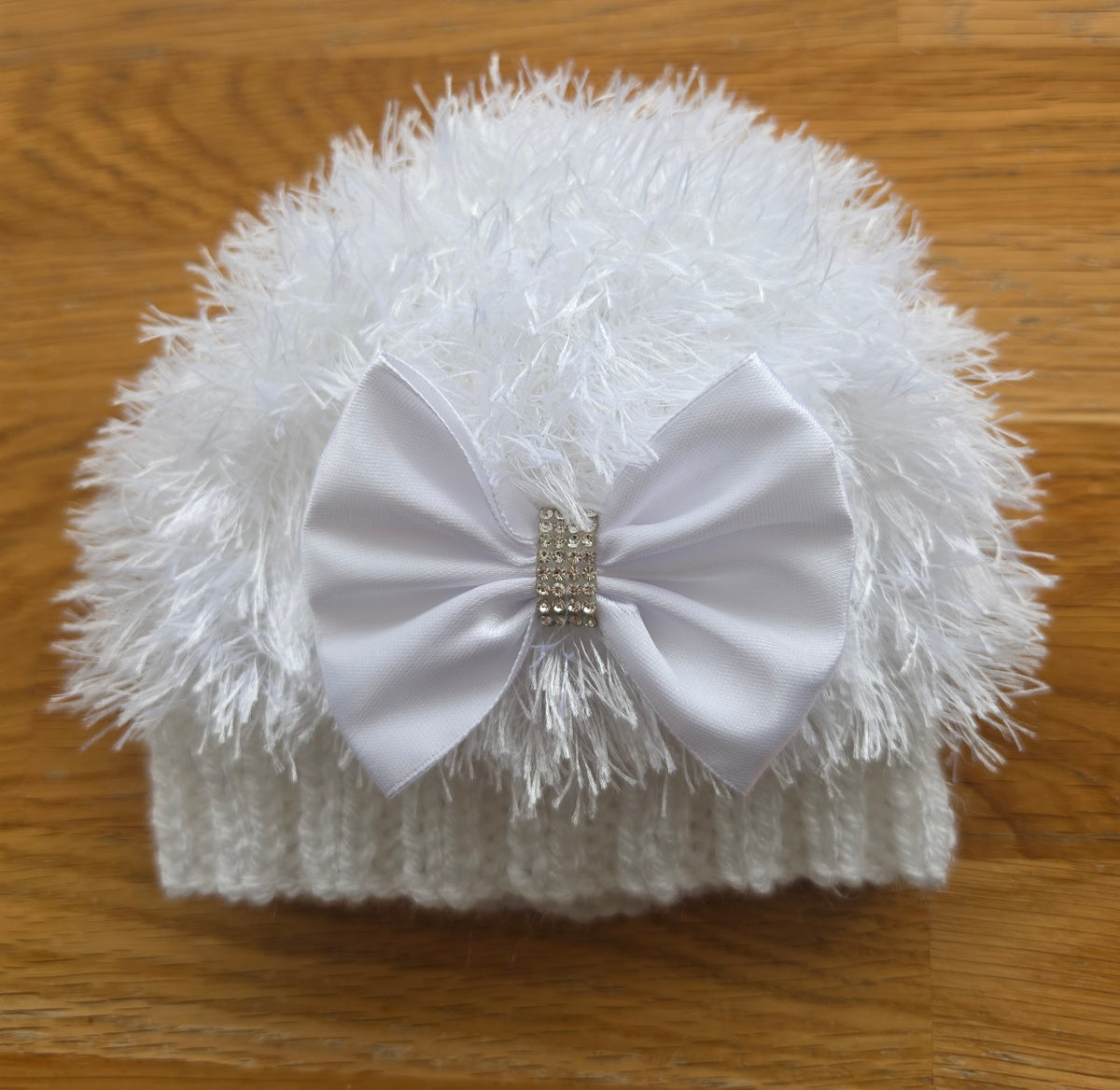 White cardigan hat and booties set