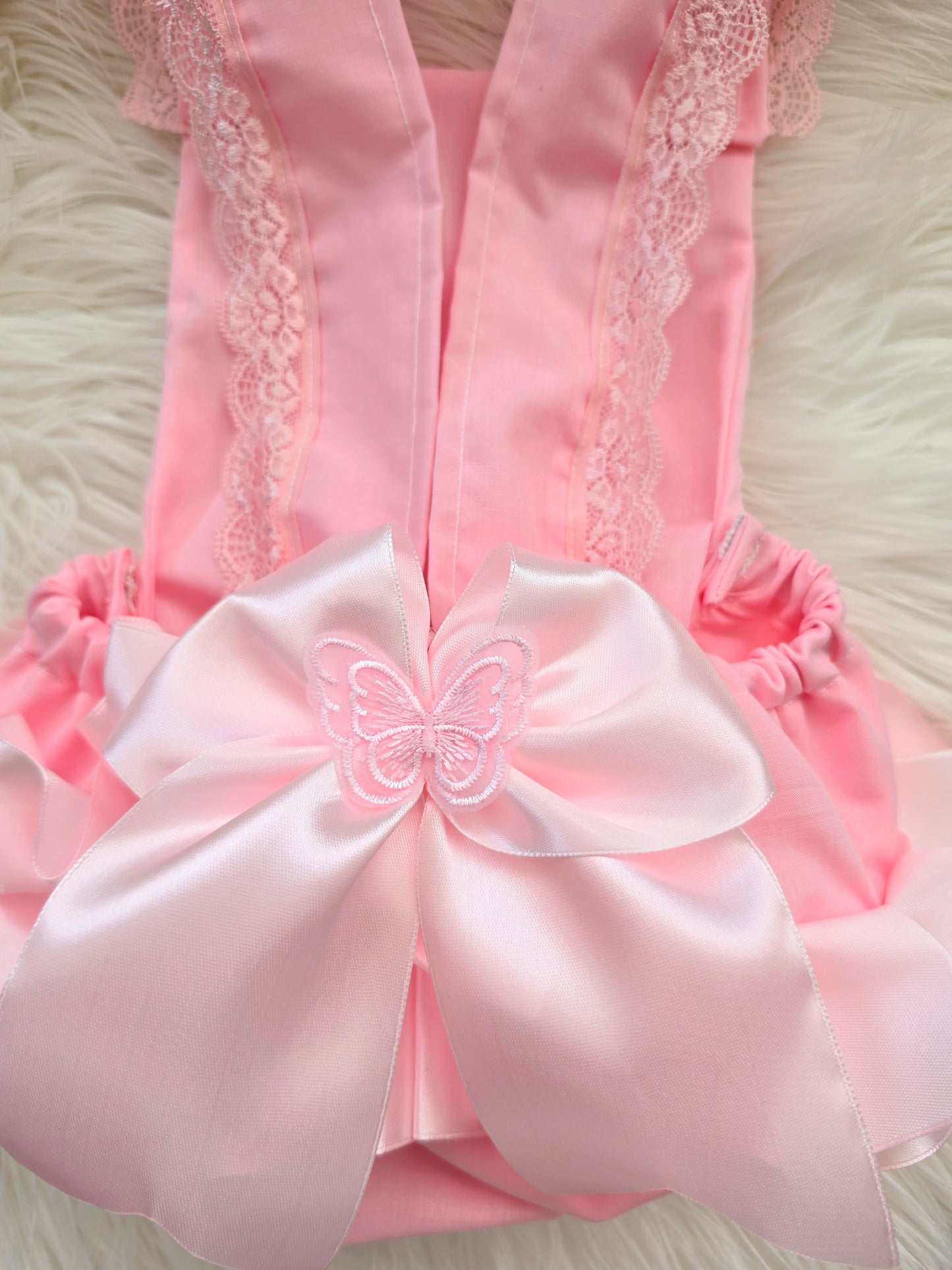 Bella Butterfly Pink romper