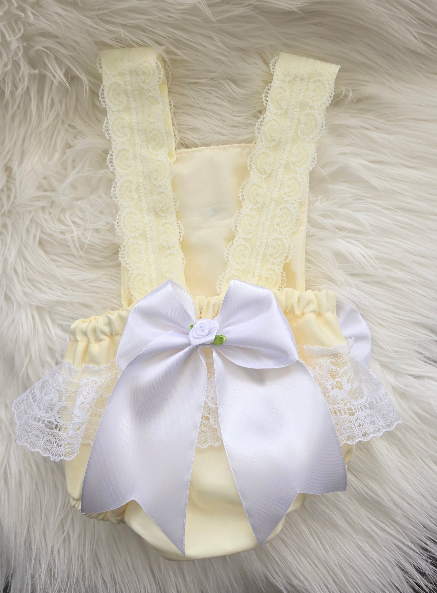 Bella Rose Lemon Romper