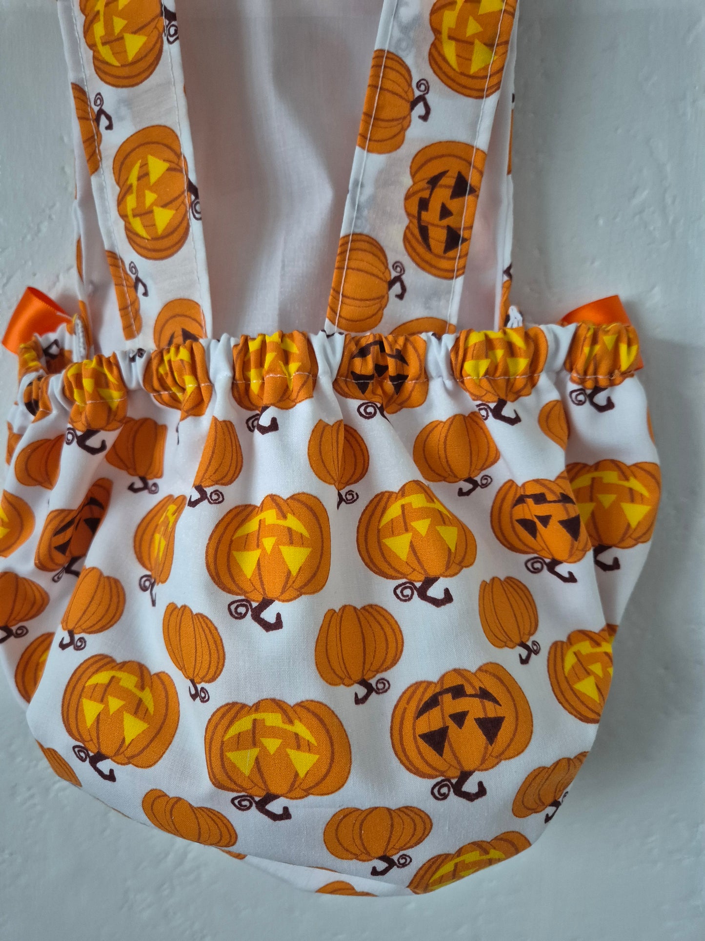 Romper suit Halloween Pumpkin Bows