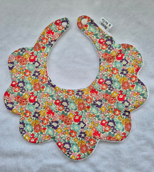 Liberty Michelle Floral bib