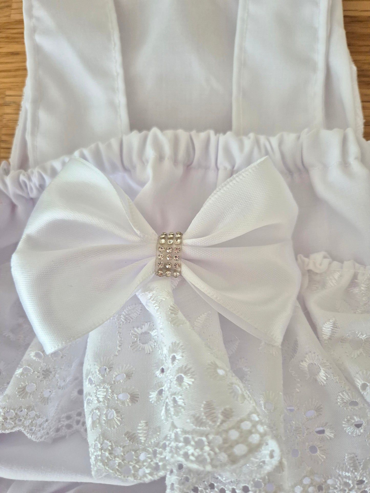 White romper and Headband set