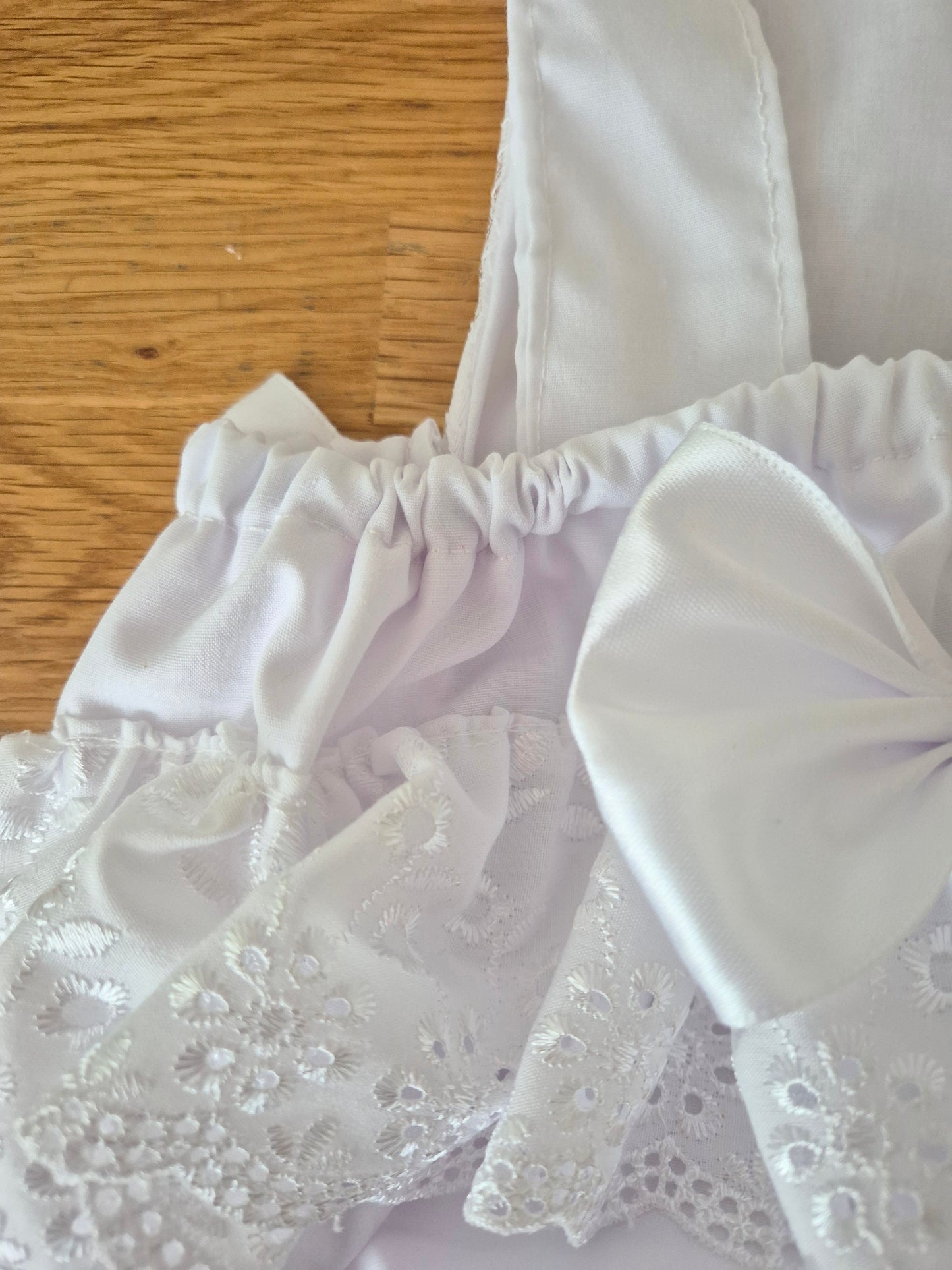 White romper and Headband set