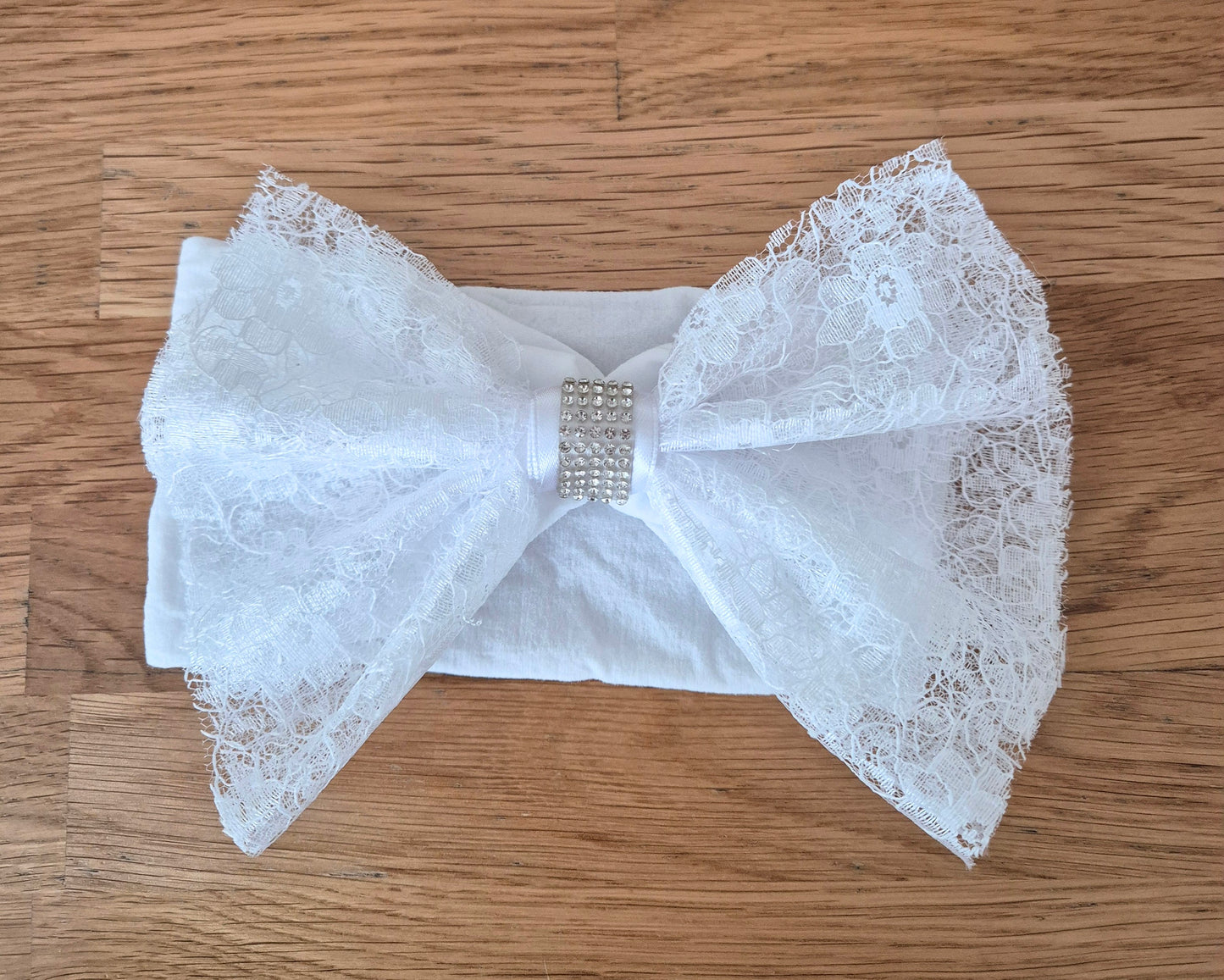 White romper and Headband set