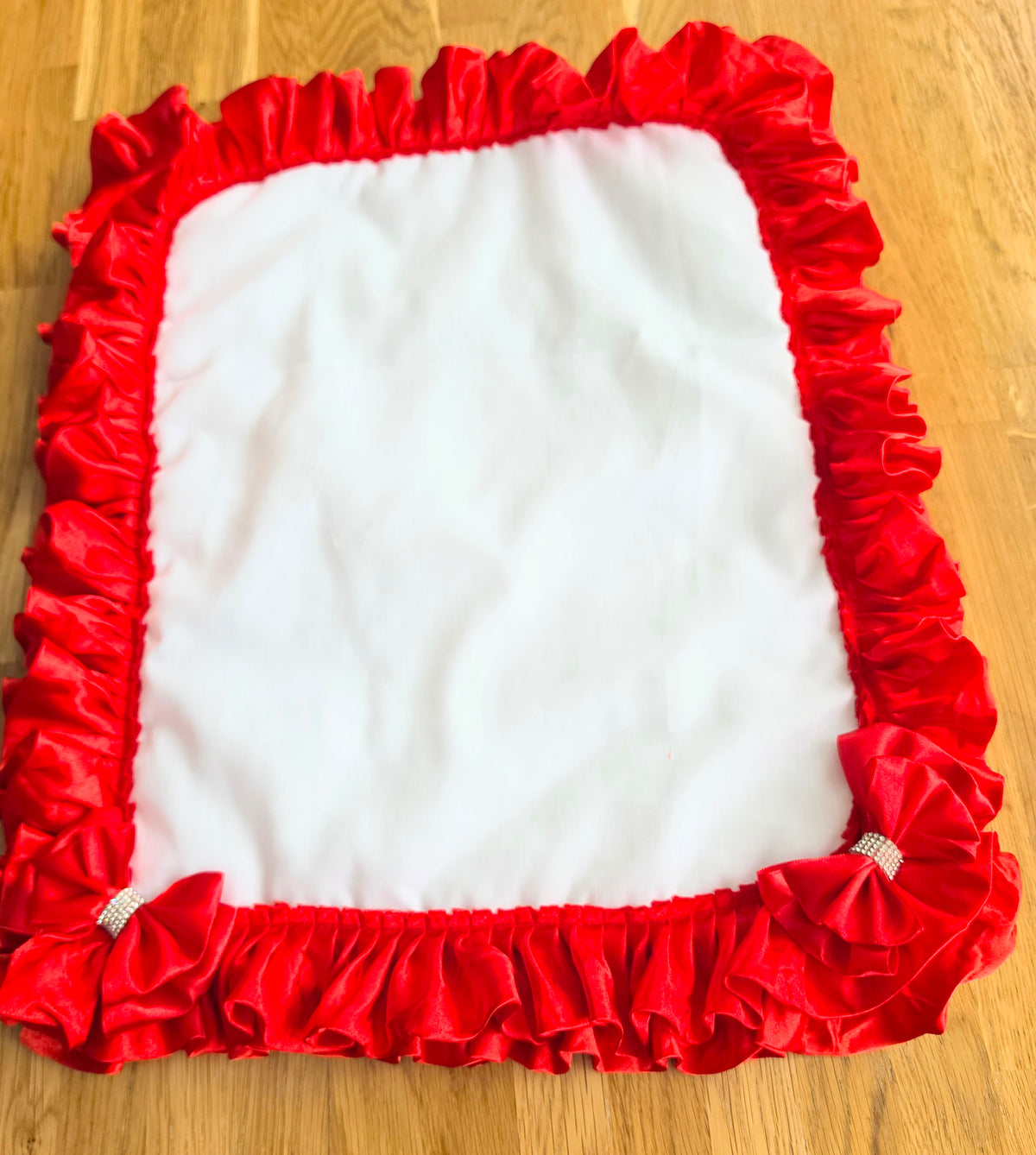Dolls pram cover and pillow set