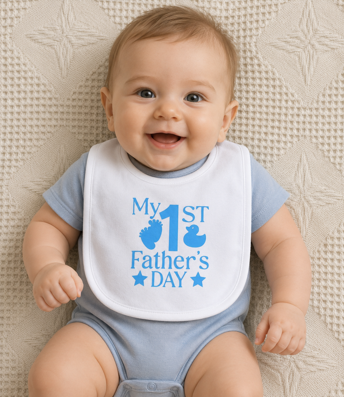 My 1st Fathers day Bib