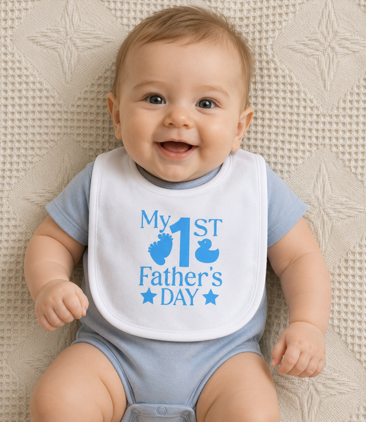 My 1st Fathers day Bib