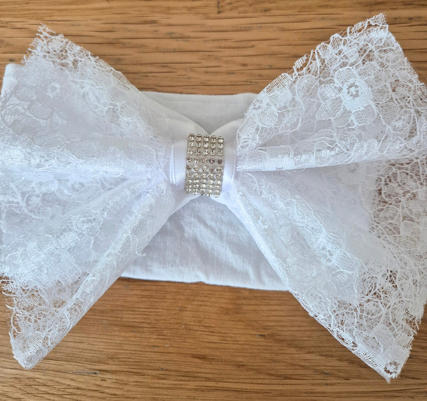 White romper and Headband set