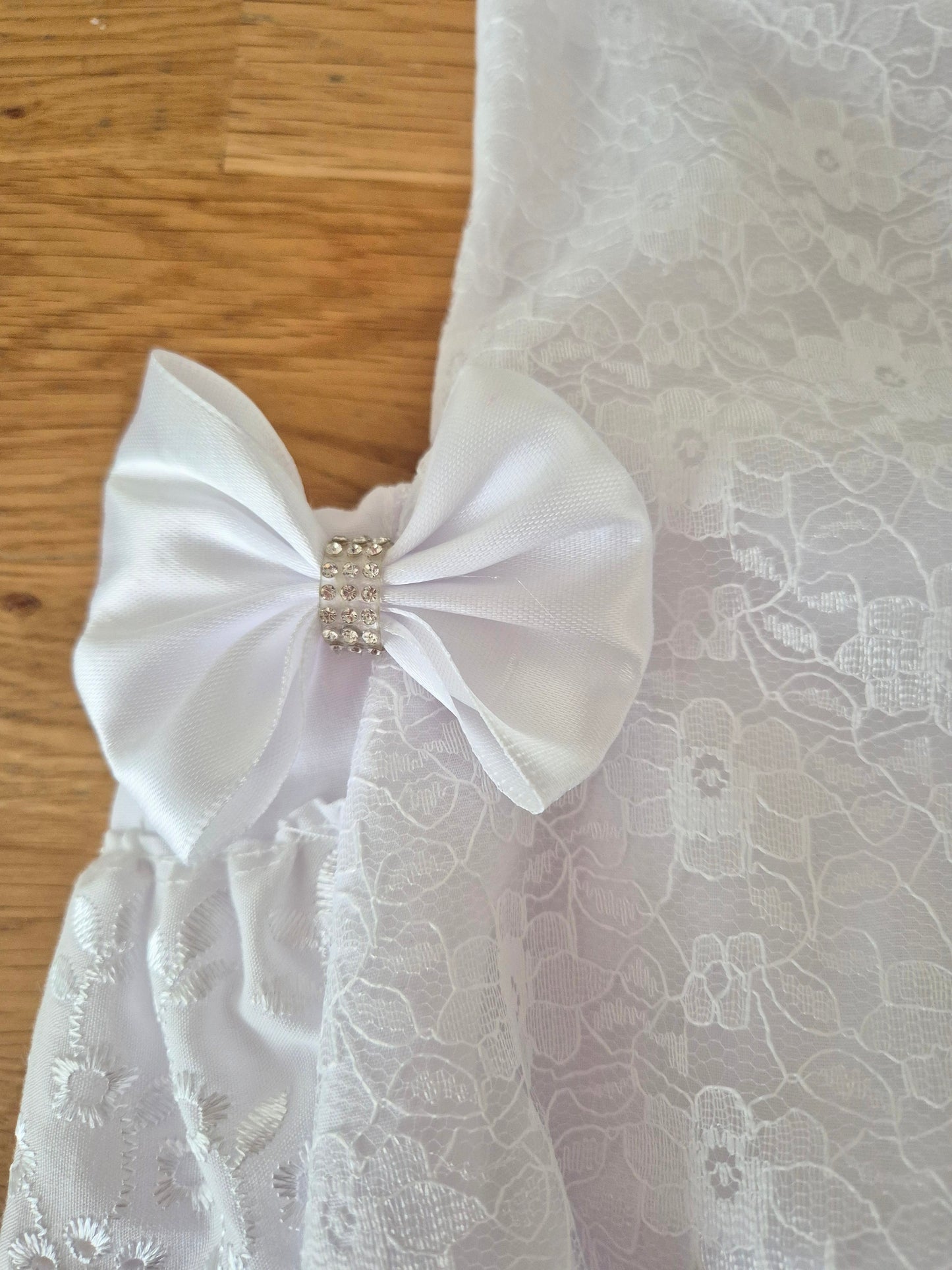 White romper and Headband set