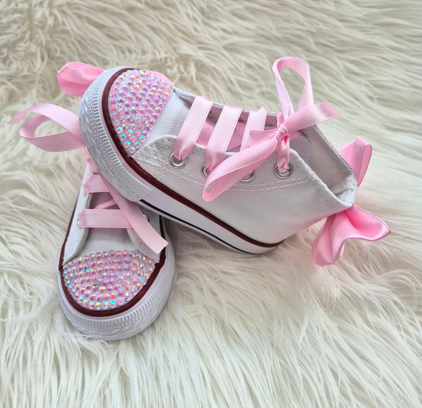 Toddler Rhinestone bling pumps