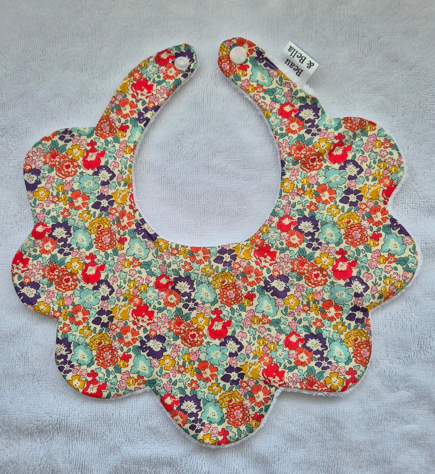 Liberty Michelle Floral bib