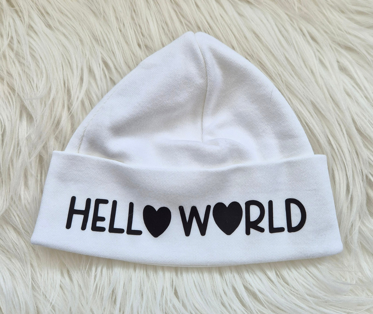 Hello World vest and hat set