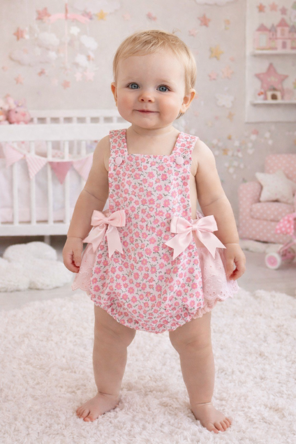 Bella floral Romper