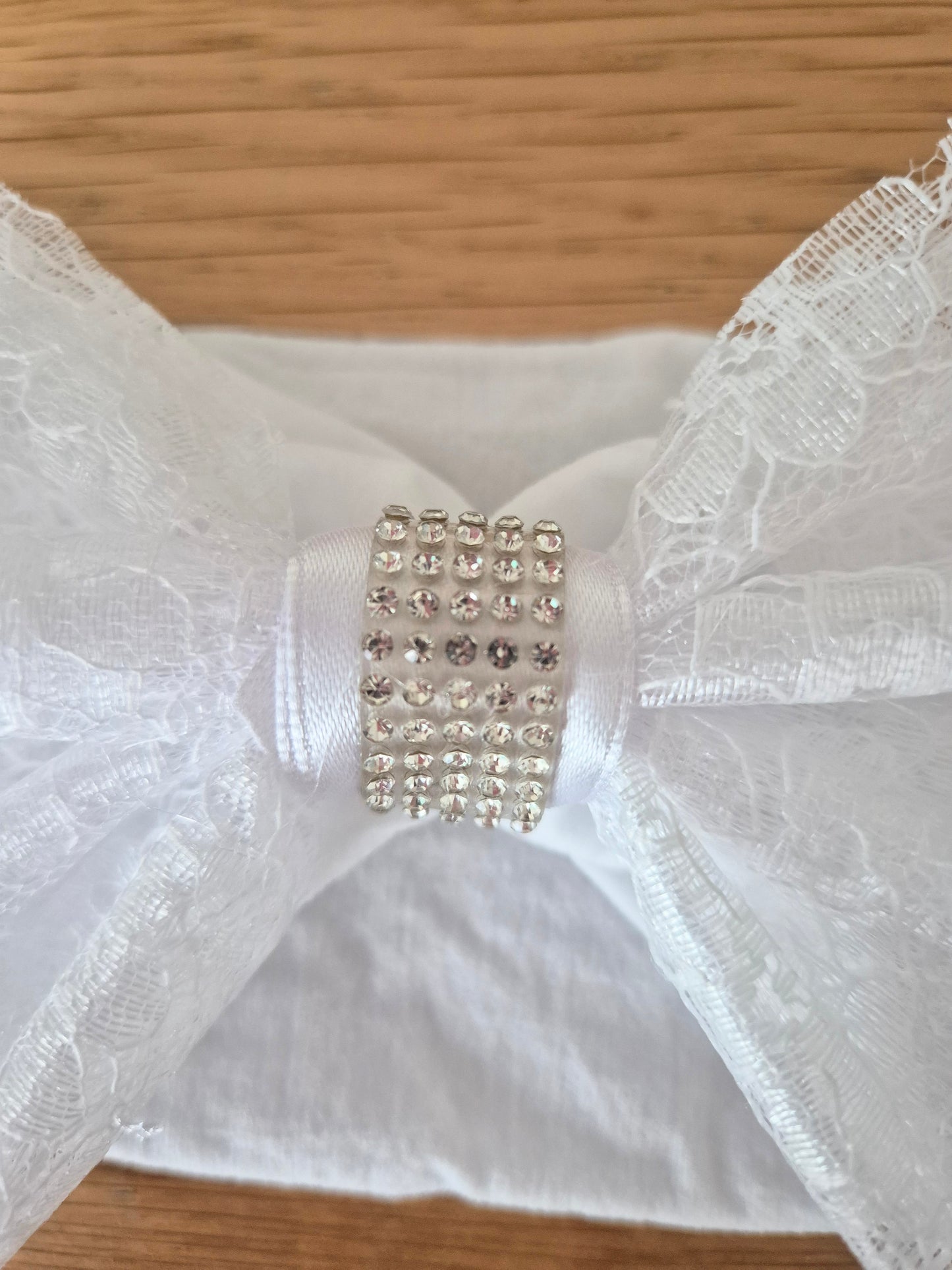 White romper and Headband set