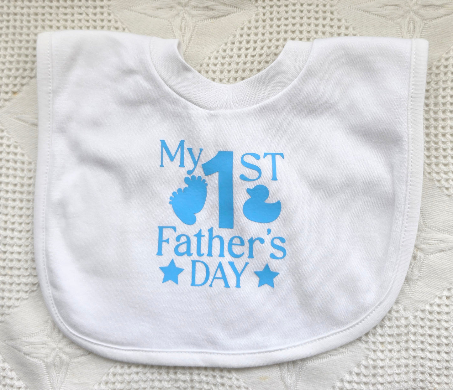 My 1st Fathers day Bib