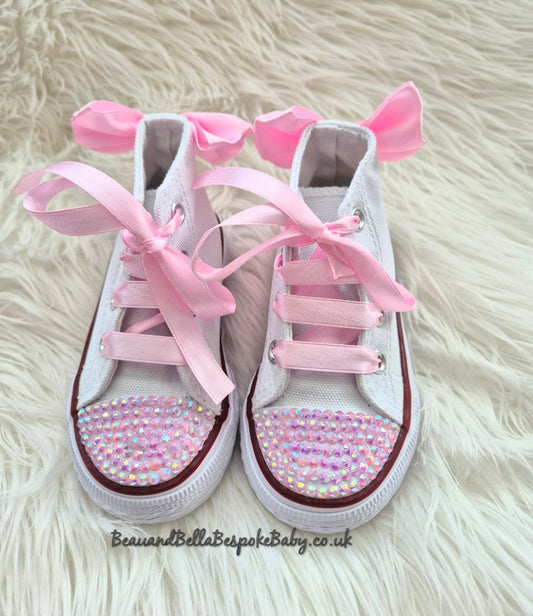 Toddler Rhinestone bling pumps