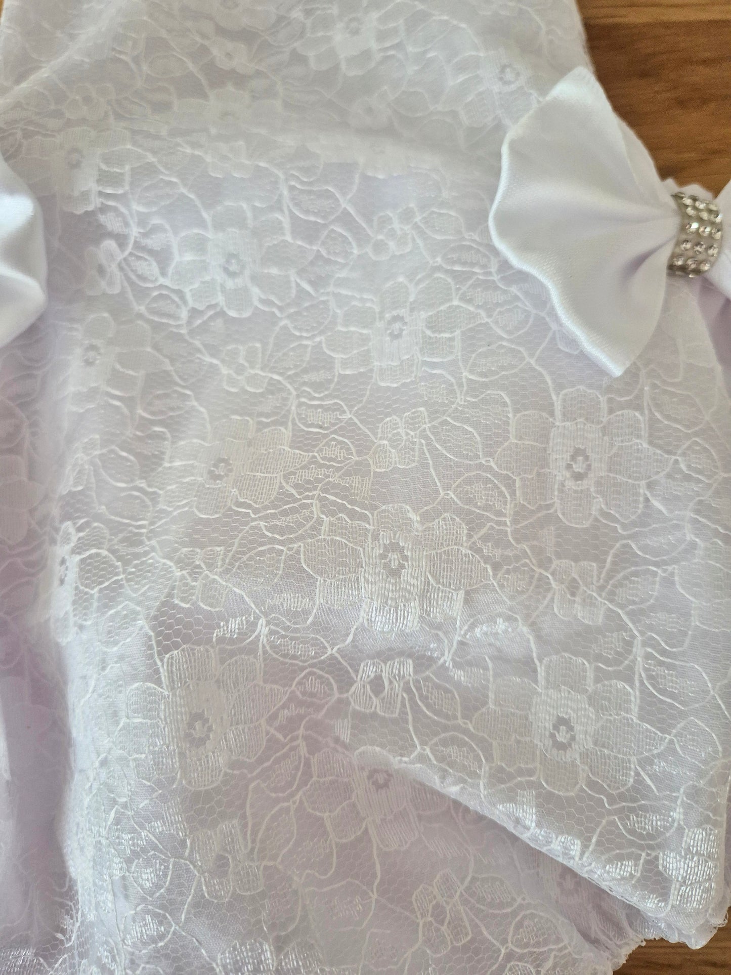 White romper and Headband set